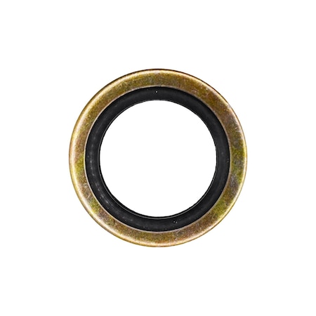 Auveco Oil Drain Plug Gasket 18mm Inside Diameter Steel with Seal, 10PK 18932