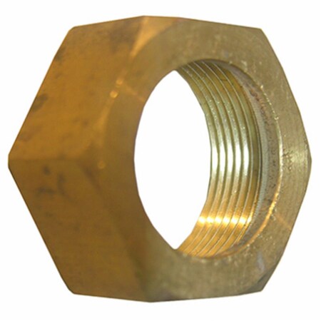 Kaba Ilco 0.5 in. Brass Compression Nut, 12PK 207982