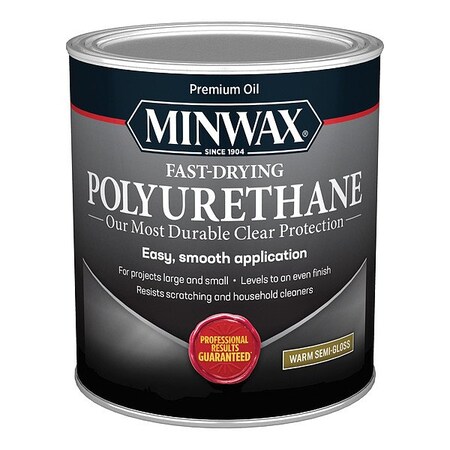 Minwax Finish, 1 qt, Semi-Gloss, Clear 63005444