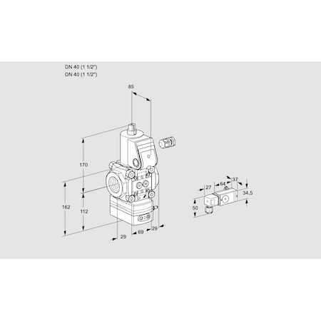 Honeywell Kromschroder VAD240R/NW-100A KS88011682