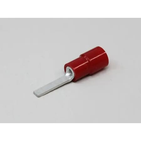 Nichifu Eco-Friendly Polycarbonate Insulated Blade Terminals, AWG 22-16 TMEX BT-1.25-9-1-RED