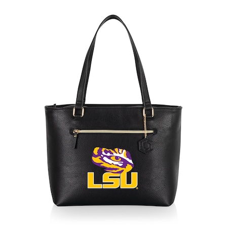 Picnic Time Family Of Brands NCAA LSU Tigers Uptown Cooler Tote Bag - Insulated Lunch Bag 743-01-179-294-0