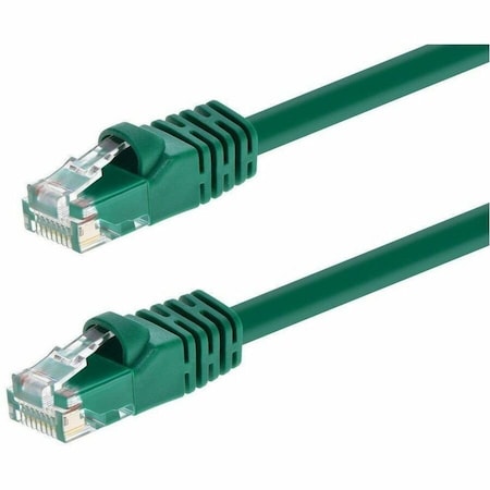 Monoprice Patch Cord, Cat 5e, Booted, Green, 14 ft. 2146