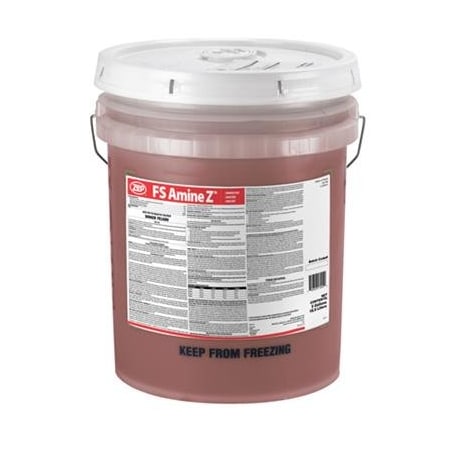 Zep Sanitizer, 5 gal. Plastic Pail, Mild, Red 170039