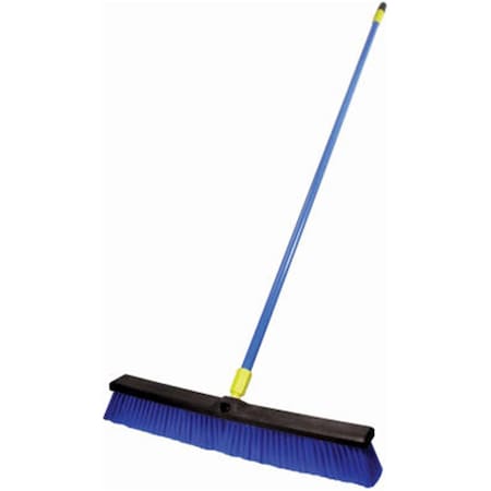 Gizmo 00599 24 in. Stiff Poly Push Broom GI1628864