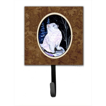 Carolines Treasures Starry Night American Eskimo Leash Holder Or Key Hook SS8389SH4