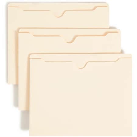 Smead File Jacket, 8-1/2 x 11", Straight Tab, 2"Expandable, PK50 75560