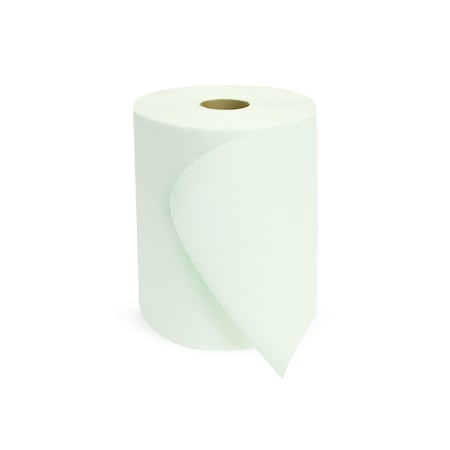 Heritage Bag 8" Universal Hardwound Roll Towel White 1-Ply 2" Core 800' W6800