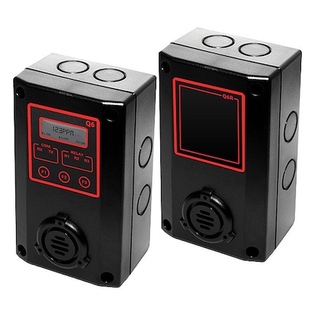 Aci Fixed Gas Detectors Detector/Controller B6-CO/NO2-10P