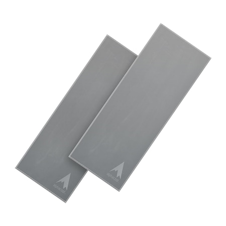 Alphacool Microfiber Instant Cooling Towels (2-Pack) - Grey - One Size 675595812224