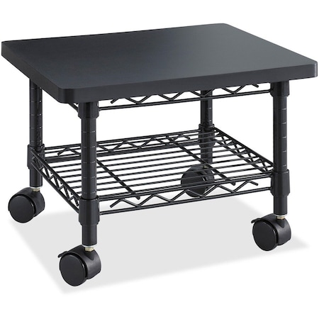 Safco Underdesk Printer/Fax Stand, Black 5206BL