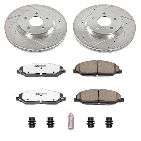Powerstop FRONT STREET WARRIOR BRAKE KIT K1380-26