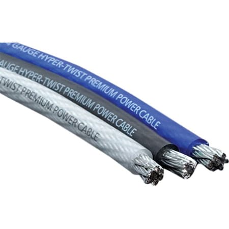 Stinger Electronics 4GA/100' POWER CABLE MATTE BLUE OFC SHW14B