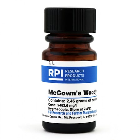 Rpi McCown's Woody Plant Medium with Vitamins, Powder, 2.5g Makes 1 Liter M23000-1.0