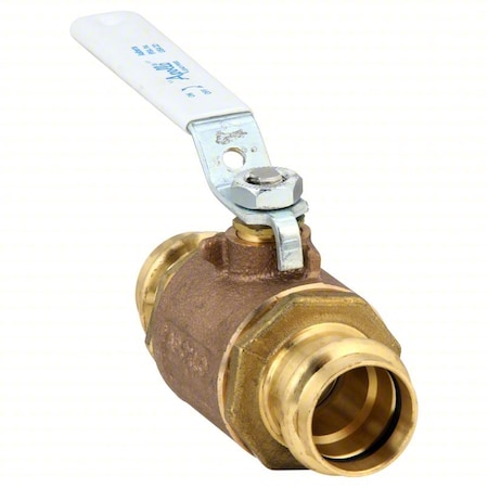 Apollo Valves Manual 2-Way Ball Valve, Press, Bronze 77WLF14501A