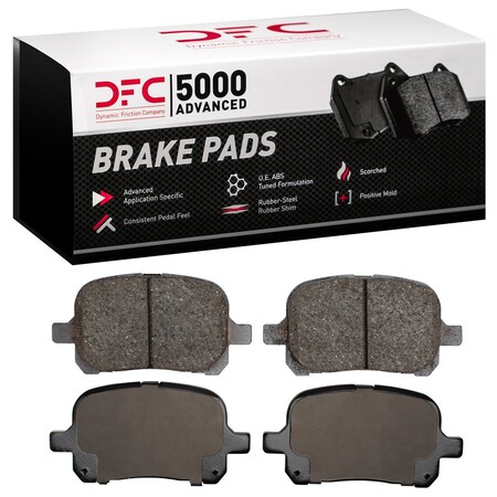 Dfc 5000 Advanced, Disc Brake Pad Set,  1551-0707-00