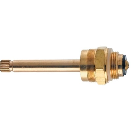 Danco Faucet Stem, Brass, 3-23/32 in L, For: Indiana Brass Two Handle Bath Faucets 15526B