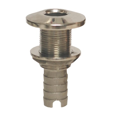 Overtime Stainless Steel Hose Barb Thru-Hull Fitting - 1.25 in. OV2942322