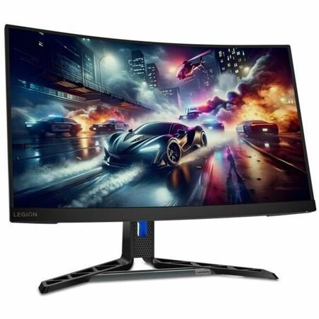 Lenovo Legion R27qc-30 27" Class WQHD Curved Screen Gaming LED Monitor - 16:9 - Raven Black 67C6GAC2US