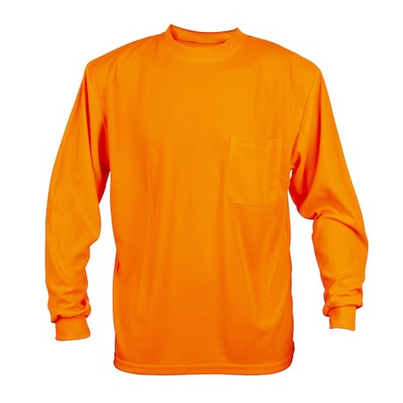 Cor-Brite Shirt, Short Sleeves, Orange Mesh V1405XL
