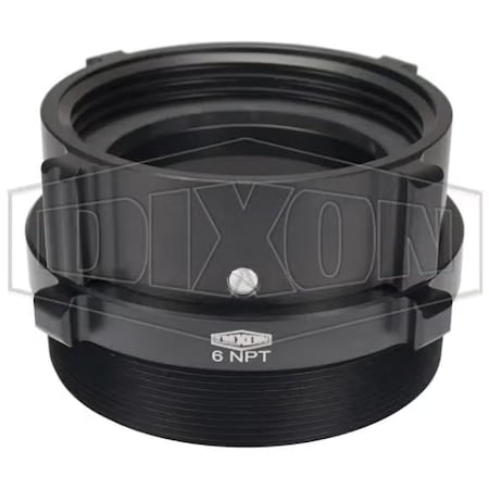 Dixon Style N54 Rocker Lug Adapter, 4-1/2 x 6 in, Female NST NH Swivel x MNPT N54-45F60T