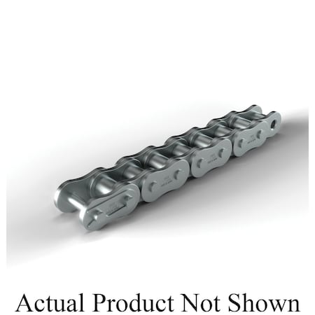 Hkk Chain HKK British Standard Riv Single P, 10 ft OAL, .315P, .197 Dia x .118 W, 304SS SBS05BR1A