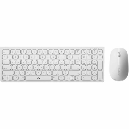 Alogic ECHELON COMPACT USB-C RECHARGEABLE BLUETOOTH KEYBOARD & MOUSE FOR MAC (WH ASKBT2MCWH