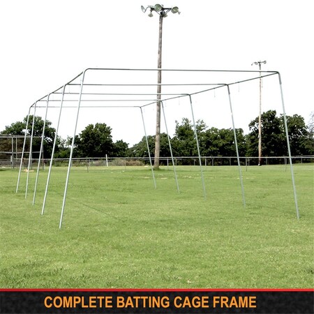 Cimarron Sports CMW- 70 x 14 x 12 ft. 1.5 in. Complete Batting Cage Frame 7042Comfr1.5