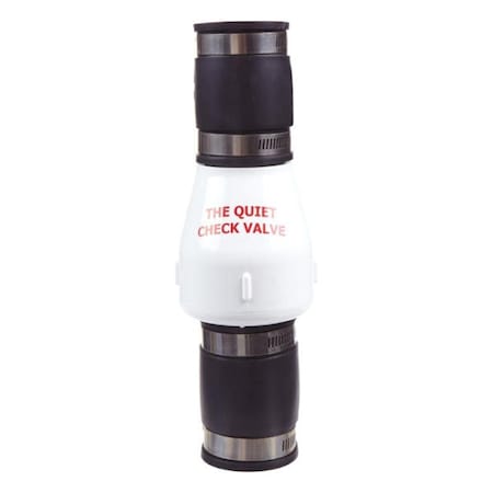 B & K B &amp; K 0821-20H Quiet Check Valve White - 1 in. B&9934