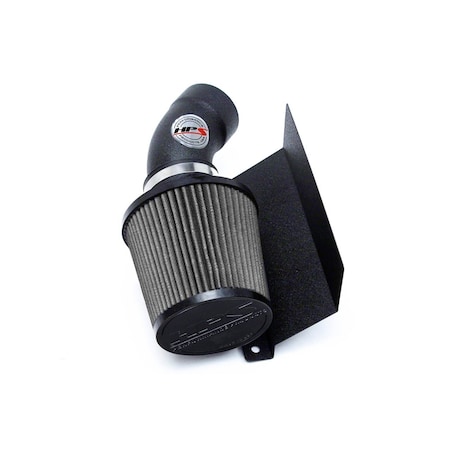 Hps Performance Air Intake Kit with Heat Shield, Black,  827-574WB