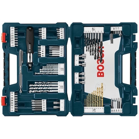 Bosch Drill and Drive Mixed Bit Set, 91-Piece MS4091