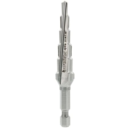 Diablo 1/4'' - 1/2'' Impact Step Drill Bit 6 Steps DSD0500S06