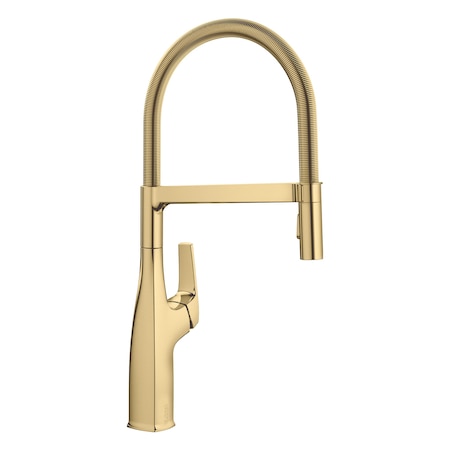Blanco Rivana Semi-Pro 1.5 GPM, Satin Gold 442984