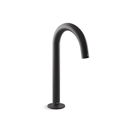 Kohler Components Touchless 0.5 gpm single-hole lavatory faucet with Kinesis sensor technology, Tube design 103MT86-SANA-BL