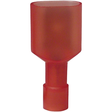 Gardner Bender 22 to 16 AWG Male/Female Red Fully-Insulated Disconnect Pair, 10PK 20-151P