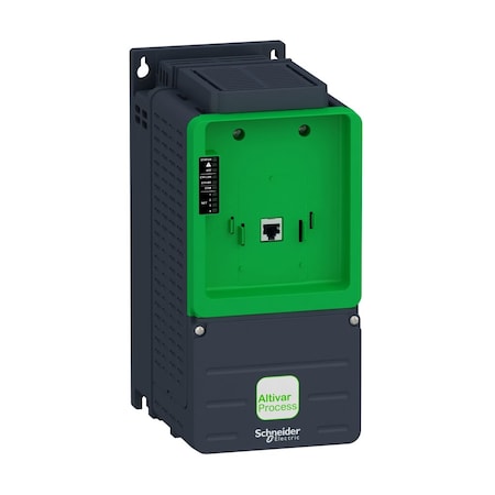 Schneider Electric Variable FrequencyDrive, 480V, Black/Green ATV630U15N4ZU