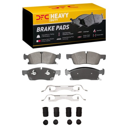 Dfc Heavy Duty Disc Brake Pad Set,  1214-1904-11