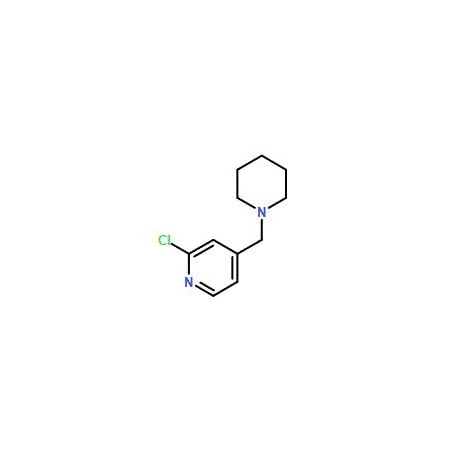 Ak Scientific 2-Chloro-4-(1-piperidinomethyl)pyridine (1g), CAS 146270-01-1 Y5015-1g