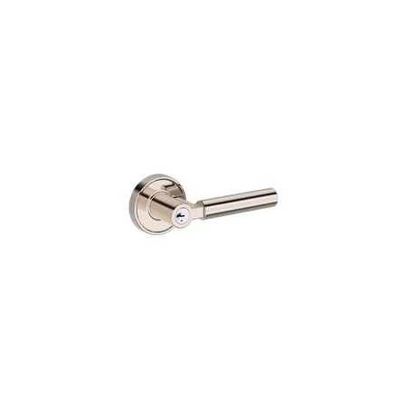 Baldwin Residential Door Levers Keyed Entry Reversible Lifetime Bright Nickel ENLKFRRR055SMC
