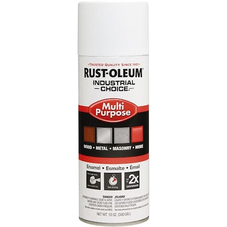 Rust-Oleum White, Gloss, Oil, 12 oz 257402