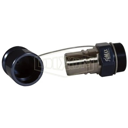Dixon FloMAX Diesel Fuel Receiver, 2 in Nominal, FNPT, Anodized Aluminum/Stainless Steel FRX-C