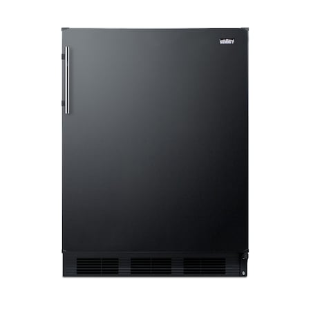 Summit Appliance 24 in Wide Refrigerator-Freezer, ADA Compliant CT663BKADA