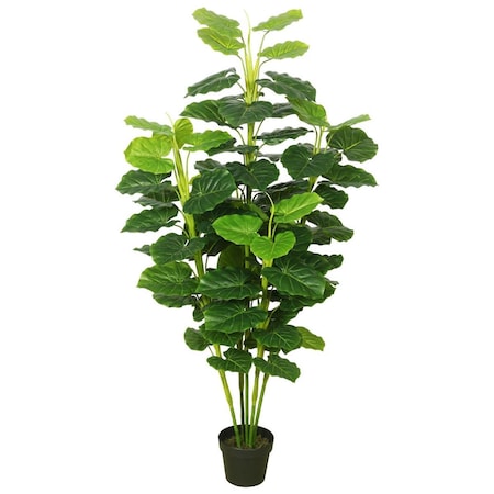 Vickerman Fresh Philodendron Everyday Tree with Pot-Green TA170401
