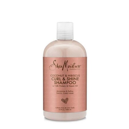 Sheamoisture Shea Moisture Coconut and Hibiscus Curl and Shine Shampoo, 13 Fluid Ounce 1803