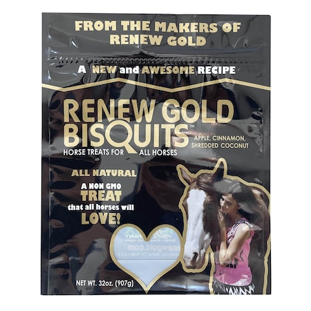 Renew Gold Bisquits - Horse Treats for All Horses 793573215727