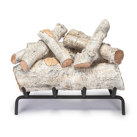 Cunningham Gas Products Real Fyre  30 in. Mountian Birch Vented Log Set MBW-30