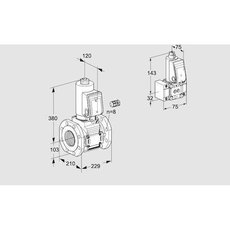Honeywell Kromschroder VAS8100F05NWSR3E/B-/PP KS88205026