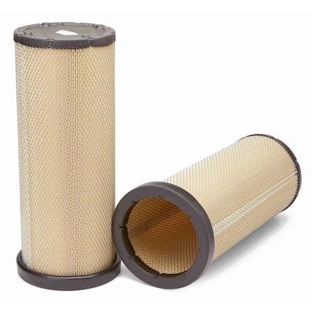 Fleetguard Automotive Air Filter, Round, 10 3/16 in L AF25138M