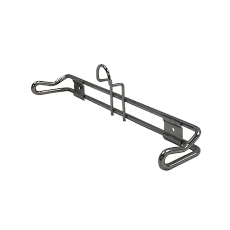 Angola Wire Products Wall Mount Bag Rack with 2.25" Arms, PK2 C-TSBRWALL