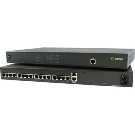 Perle Systems IOLAN SDS16C TERMINAL SERVER 16PORT RS232/422/485 DUAL GBE AC 04031614